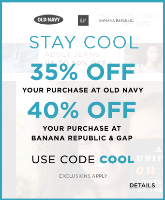 35% Off Old Navy Code | Ends TODAY!
