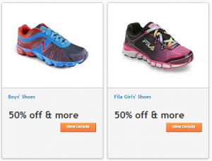 50% Off Boys’ and Girls’ Sneakers at Sears!