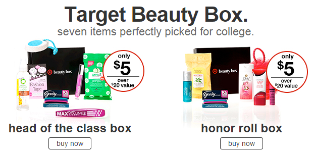 Target Back to School Beauty Boxes Only $5 Shipped!