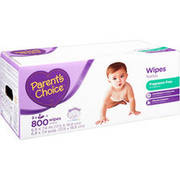 Parent’s Choice Unscented Baby Wipes, 800 ct $13.47