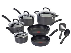 T-fal Ultimate Hard Anodized 12-Pc Cookware Set – $69.99!