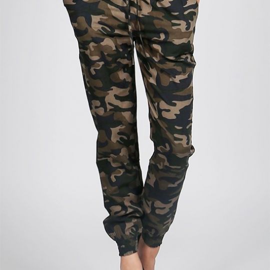 Camo Jogger Pants $14.99 + Boyfriend Relaxed V-Neck $6.99