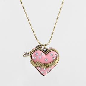 Heart Locket Necklace $11.04 + Free Shipping