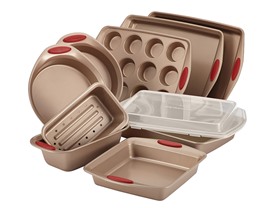 Rachael Ray 10-Pc Nonstick Bakeware Set – Just $59.99! Rachael Ray 10-Pc Nonstick Bakeware Set – Just $59.99!