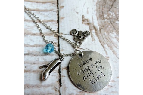 Have Courage & Be Kind Fairy Tale Necklace – Just $6.99!