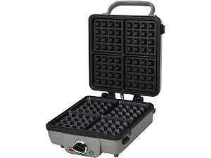 Brushed Stainless Steel Square Belgian Waffle Maker $84.95