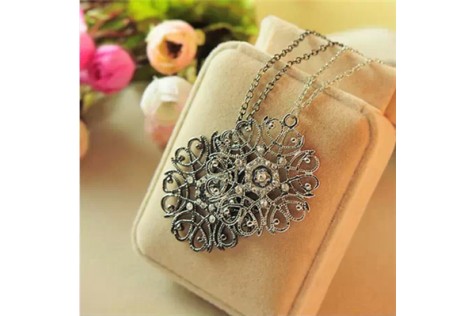 Bohemian Style Simply Stunning Long Crystal Necklace – Just $3.99!