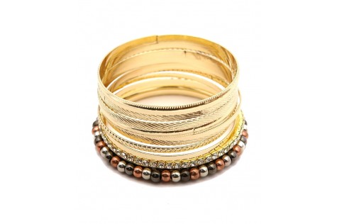 Multi Layer Fashion Bracelets! 2 colors – $4.99!