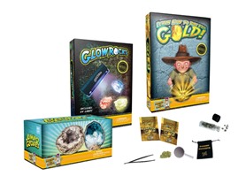Dr Cool Bundle of 3 Kits! Gold, Glow Rocks, & Geodes – Just $19.99!