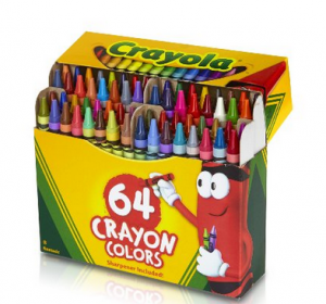 Crayola 64 Ct Crayons $2.99