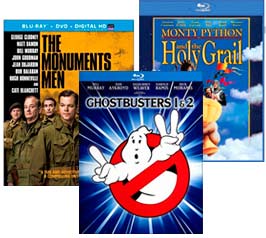 3 Blu-ray Movies for $20! Lots to choose from!