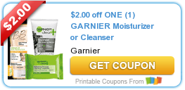 Coupons: Garnier, Maybelline, and Evolution Fresh