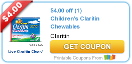 Four New High Value Claritin Coupons!
