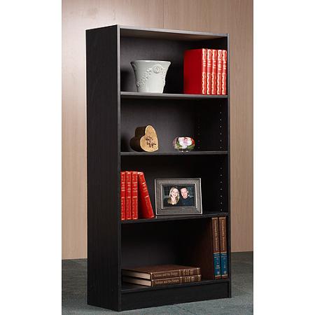 Black Orion 4-Shelf Bookcase Only $15.96!