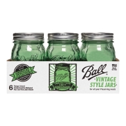 Ball Pint Green Heritage Canning Jars (6 pack) Only $7.99!