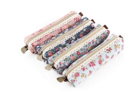 Floral Fabric Pencil Cases – Choose From 4 Styles – Just $3.99!