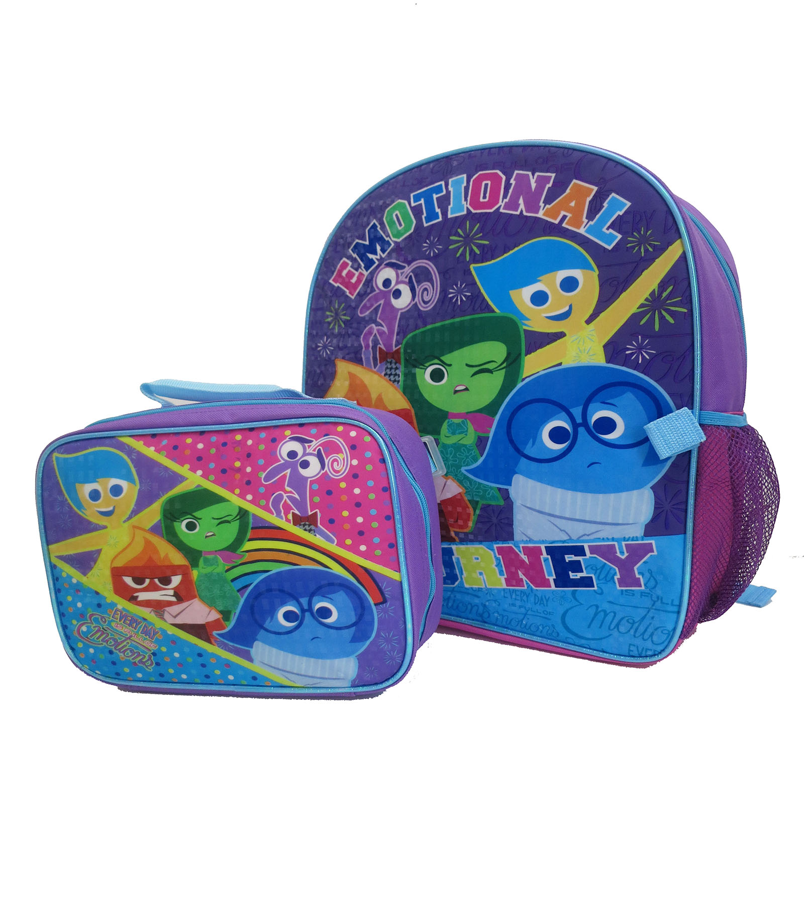 Disney Inside Out Backpack w/ Lunch Tote $10.00