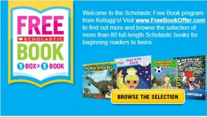 FREE Scholastic Book With One Specially Marked Kellogg’s Product!