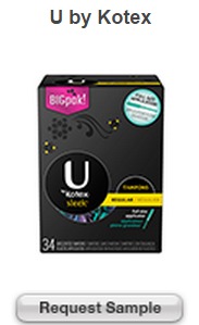 FREE U by Kotex Sample!