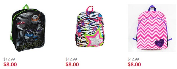 Backpacks as Low as $8 From Kmart!