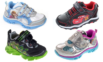 Kids’ Disney Character Velcro Sneakers for $22.99