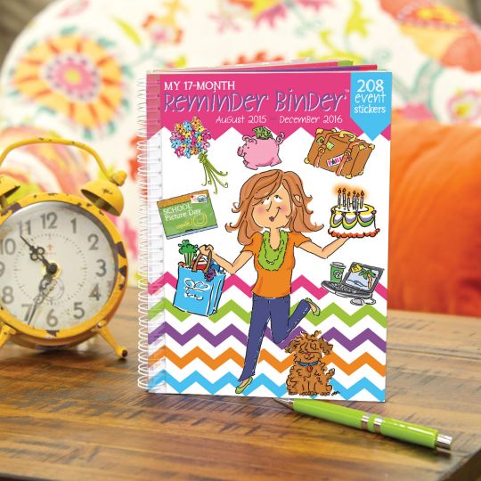 2016 Reminder Planner + BONUS 432 Extra Stickers $9.95