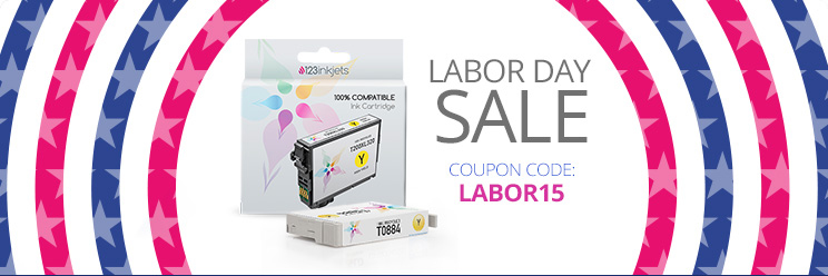 Labor Day Printer Ink Deals from 123InkJets!