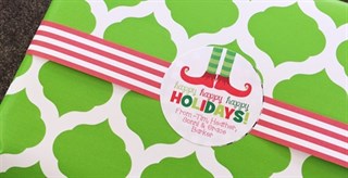 $6.50 – Personalized Holiday Gift Stickers!