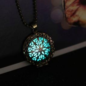 Vintage Glowing Pendant Necklace $8.49 + Free Shipping