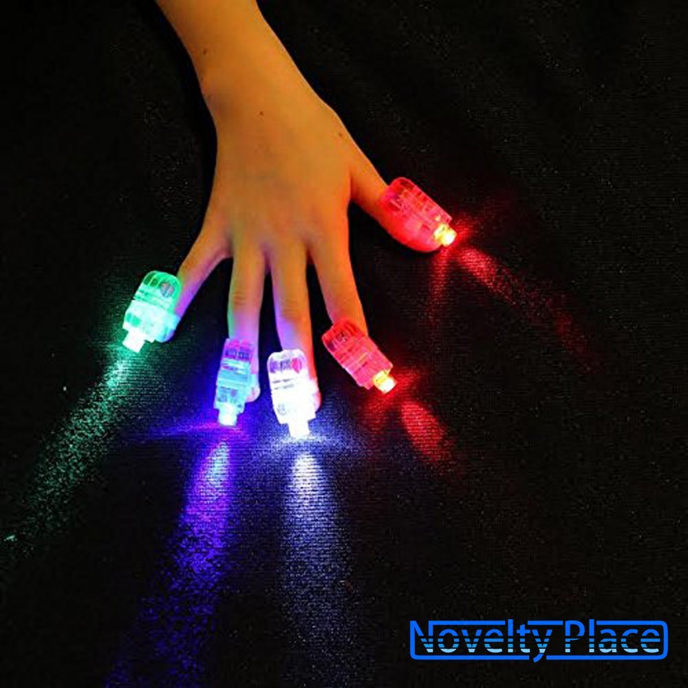 40 LED Finger Lights Only $3.86 Shipped! Great for Halloween!