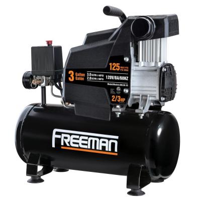 Freeman 3 gal. Oil Free Portable Electric Air Compressor $97.88 + More from Home Depot Freeman 3 gal. Oil Free Portable Electric Air Compressor $97.88 + More from Home Depot