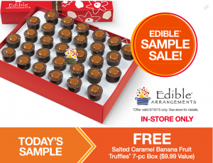 FREE Edible Arrangement Sample Today Only!