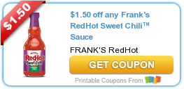 Coupons: Frank’s RedHot, Newman’s Own, Tac Bell, Crest, Beneful, and More!