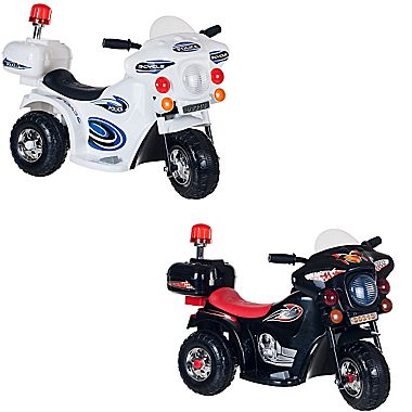 Battery Operated Lil’ Rider SuperSport Three Wheeled Ride-On Motorcycle—$46.99! (Reg $129.99)