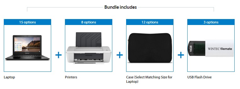 Laptop and Printer Bundles From $182.73