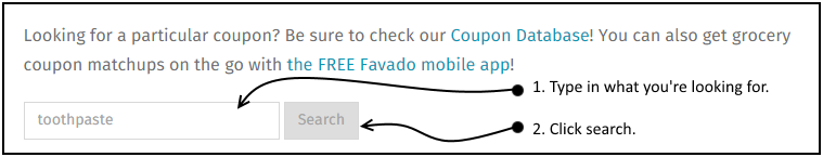 Searchable Coupon Matchups: Find the Best Grocery Coupons and Deals Quickly! Searchable Coupon Matchups: Find the Best Grocery Coupons and Deals Quickly!