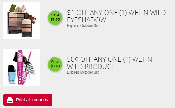 FREE and Cheap Wet n Wild Products | With PRINTABLE and Insert Coupons! FREE and Cheap Wet n Wild Products | With PRINTABLE and Insert Coupons!