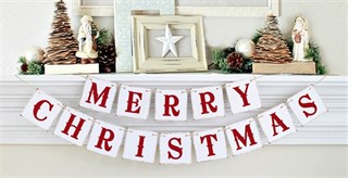 $6.99 – Christmas Banner Photo Prop – Mantle!