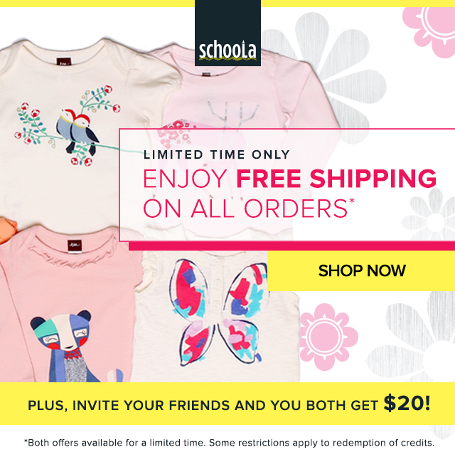 FREE Shipping From Schoola + $20 Credit + 25% Off for New Customers! FREE Shipping From Schoola + $20 Credit + 25% Off for New Customers!
