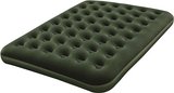 Bestway Queen Flocked Air Bed with Battery Pump – $18.36!