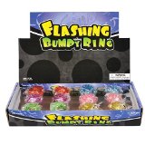 Flashing Led Bumpy Ring (Pack of 12) – $6.57!