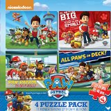 Cardinal Industries Paw Patrol 4-Pack of Puzzles – $4.91!