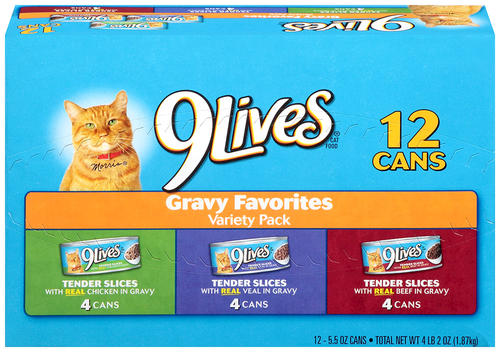 FAMILY DOLLAR: 9 Lives 12-ct Cat Food Only $3.50 (29¢ per can!)