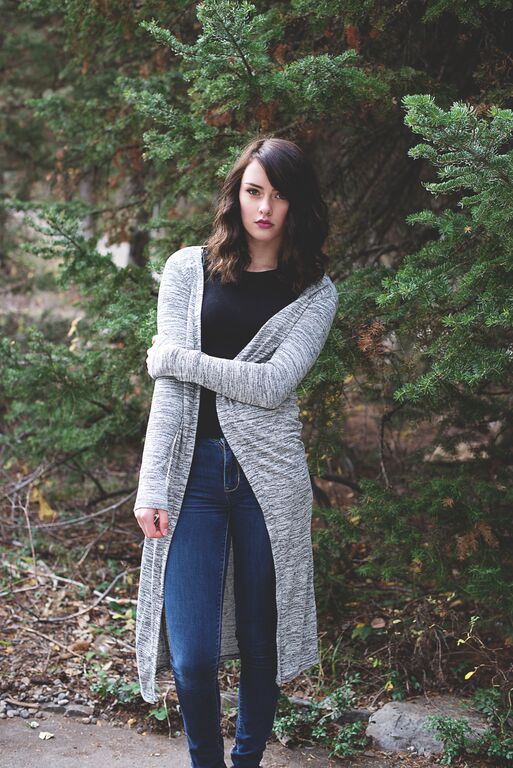 Gorgeous Gray Duster Cardigan Only $17.95 Shipped!