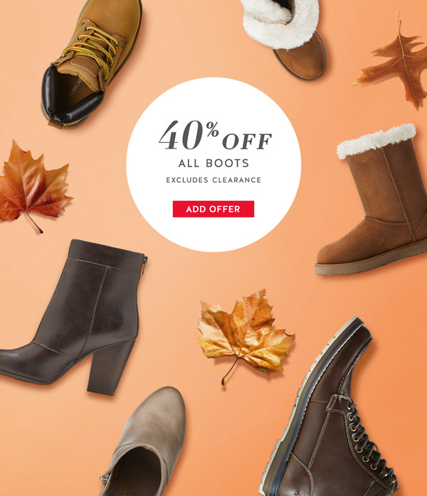 Target: 40% Off Boots Today ONLY! (In-stores and Online)