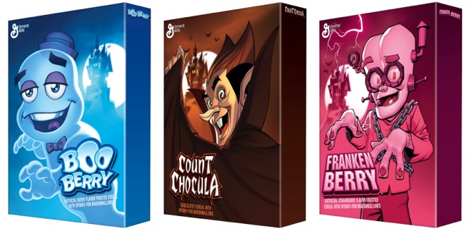 Save $1 on Count Chocula, Boo Berry, or Franken Berry Cereal! (Print ASAP)