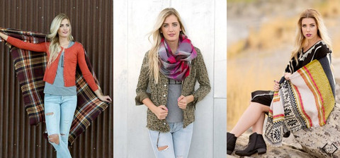 Blanket Scarves Only $15.95 SHIPPED! SO Perty and Comfy!