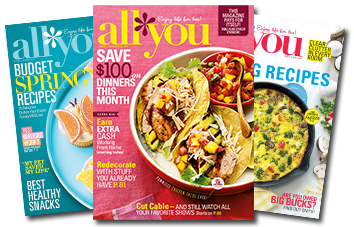 ALL You Magazine: One Year for $12 or Two Years for $15!