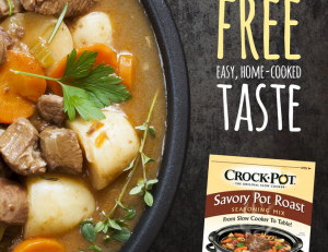 FREE Crock Pot Seasoning Mix!