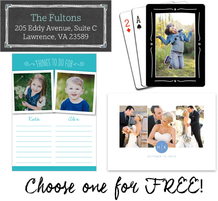 FREE 8×10 Art Print, Playing Cards, Address Labels, or Notepad From Shutterfly!